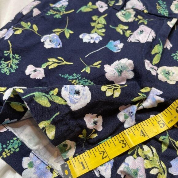 Loft Floral Shorts Spring Summer Size 6 - Picture 4 of 7